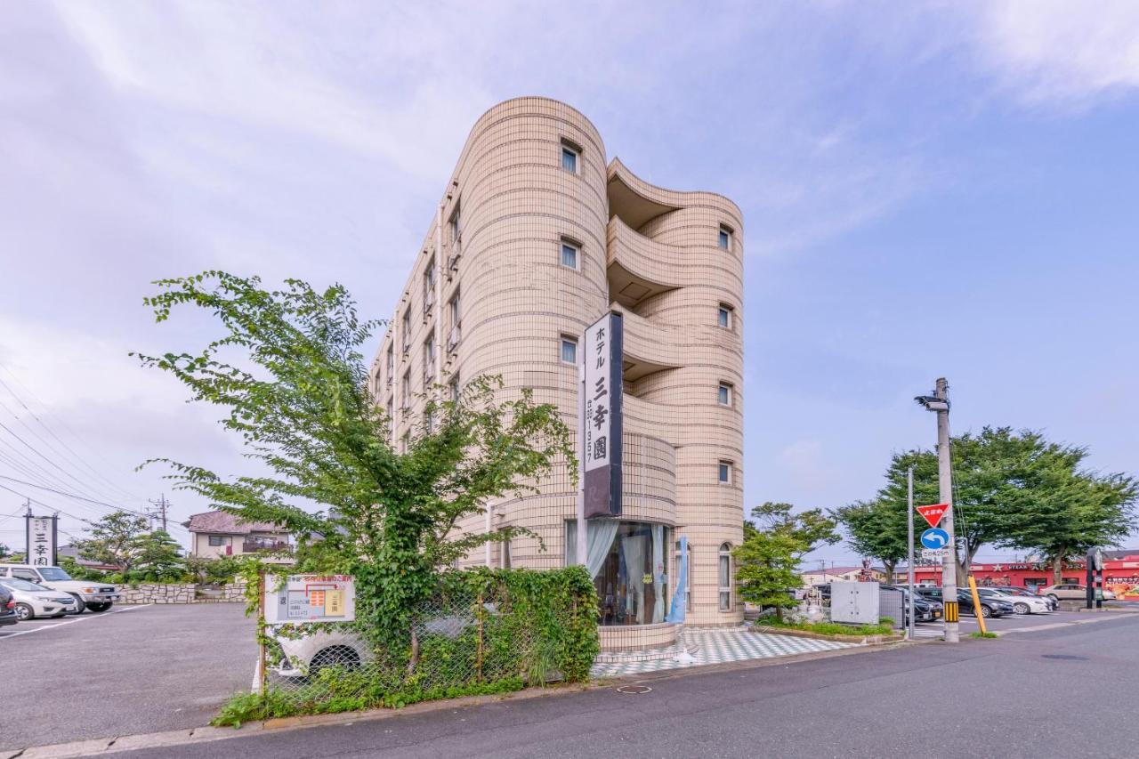 오요 Hotel Sankoen 히타치 외부 사진